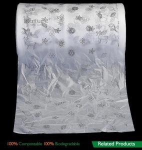 China Film Biodegradable Compost Bags , Biodegradable Packaging Bags For Baby Breathable Back Sheet wholesale