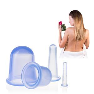 China 12pcs Vacuum Massage Facial Cupping Cup Food Grade Silicone Skin Gym Facial Cupping wholesale