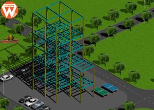 China Light Weight Poultry Chicken Feed Plant / Prefab Steel Structure Building wholesale