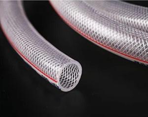 China Non Torsion Clear Flexible Reinforced Hose Water PVC Braided Hose For Garden Car Washing wholesale