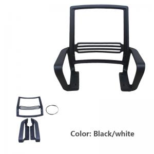 China Five Star Office Chair Swivel Base assembled Plastic fiber Office Chair Plastic Back wholesale