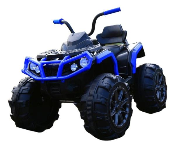 Unisex 12V Electric Ride On Car For Kids To Drive ATV with All-Terrain Oversized