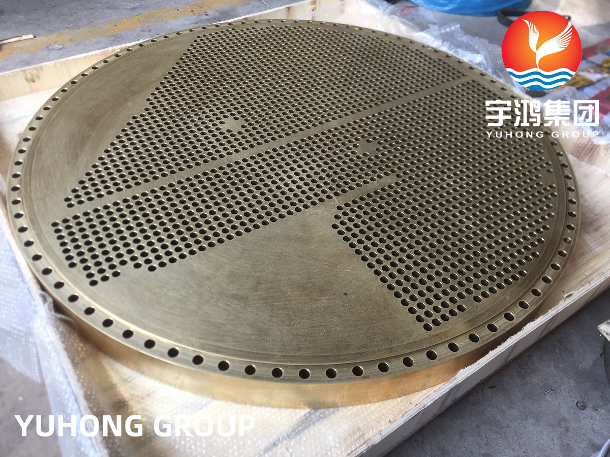 STEEL BAFFLE PLATE FLANGES F304, F316L TUBESHEET,DISC FOR HEAT EXCHANGER