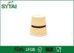 Flexo Printing Hot Drink Paper Cups , Logo Printed Take Out Coffee Cups With