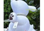 Custom Giant Inflatable Cartoon Dog Balloons For Lawn Events Marketing