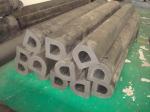 Heavy Duty D Rubber Fenders Marine Protection Bolted Installation Absorb Impact