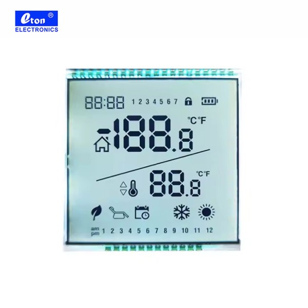 Factory Custom Segment TN Lcd Display Digital Temperature Controller Screen Lcd Display