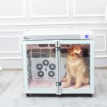 Smart Dog Grooming Cage Dryers 140Kg 451L With Removable Bottom