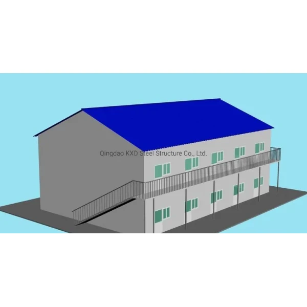 Multi Scenario Adaptation Prefabricated Light Steel Structure Garage Warehouse Temporary House