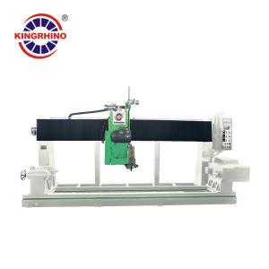 China Solid Column Pillar Cutting Machine 11kw CNC Cylindrical For Granite Marble wholesale