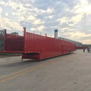 China Jost E100 Landing Gear Double Deck Car Carrier Trailer SUV Vehicle Transporter Truck wholesale