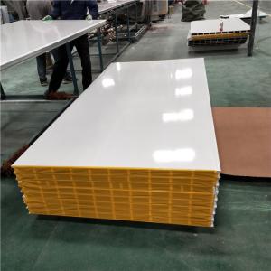China 25 years firproof greywhite 1150-50-0.376mm mgo sandwich panel for clear room wholesale