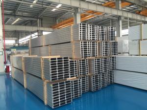 China Professional 6063 T6 T Profile Aluminium Extrusion For Constructional Wall wholesale