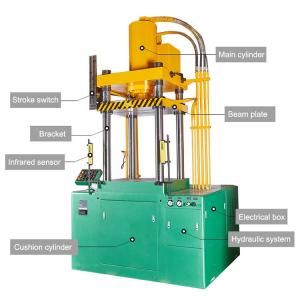China 4 Pillar Hydraulic Press Machine For Stainless Steel Pot Cookware Making wholesale