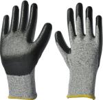 OEM Grey Cut Resistance Gloves 13 Gauge Puncture Resistant Gloves Palm Coated