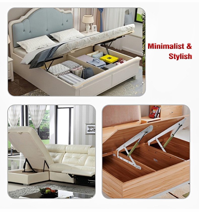 Thickened Foldable Spring Lifting Sofa Bed Hinge Hardware Functional Fittings & Air Bed Lifting Mechanism