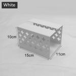 Modern Square Metal Paper Facial Tissue Box Cover Holder for Bathroom Vanity