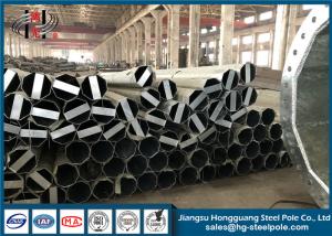 China Anti Corrosive Q345 Stainless Steel Pole For Electrical Power Transformer Substation wholesale