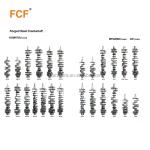 Manufacturing Plant 5I7671 S6KT Forged Steel Crankshaft 1253005 125-3005 for