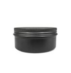 Matt Black Aluminium Tin Jars 150ml Customized Color leakproof