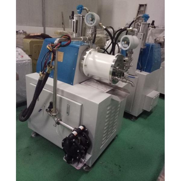 6L Horizontal Pin Type Bead Mill Super Fine Sand Grinding Mill 15Kw