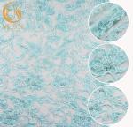 Hand Embroidery Beaded Lace Fabric Fantastic Shine Finishing 135cm Width