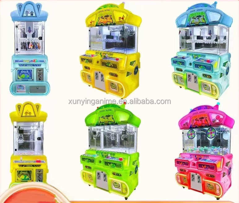 Mini Plush Toy Crane Machine Customized Double Players Vending Machine for Prize Gift