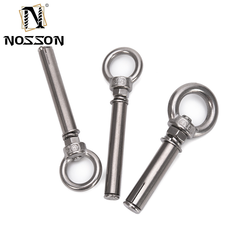 Upgrade Your Steel Applications with Durable Stainless Steel J / O / L Type Hook Expansion Anchor Bolt and TiCN Finish