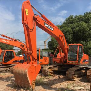 China HAODE 15 Ton Used Doosan Dh150lc-7 Excavator with Bucket and Top Hydraulic Valve wholesale