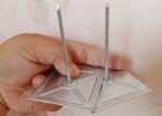50mm Galvanized Steel Peel & Press Insulation Hangers On Duct Or Wall Surface