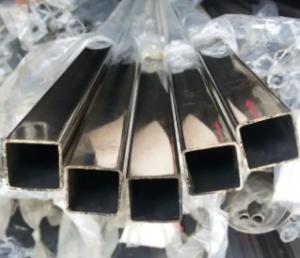 China AISI 201 304 316L Stainless Steel Square Pipe Inoxidable Cold Rolled ERW Bright Welded wholesale