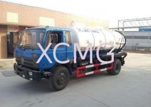 China Highly Resistant 5 Ton Special Purpose Vehicles , Vaccum Septic Pump Truck For Noncorrosive Mucus Liquid on sale