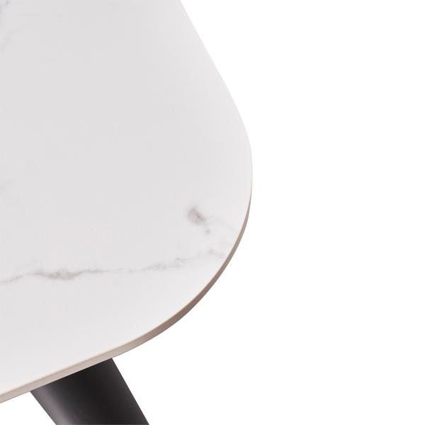 Multifunctional Marble Effect Coffee Table Anti Abrasion Practical
