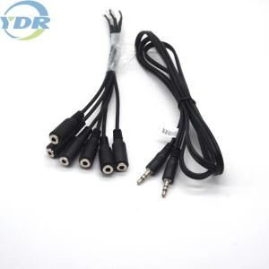 China Male To Female Adapter Cable , 1.5m Automobile Audio Wiring Harness wholesale