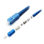 0.9mm 2.0mm 3.0mm Fiber Patch Cord Connectors Multimedia SC UPC Connector
