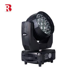 China Wash LED Zoom 19pcs 15W Sharpy Beam Moving Head Stage Light RGBW Infinite Mixture For Wedding wholesale