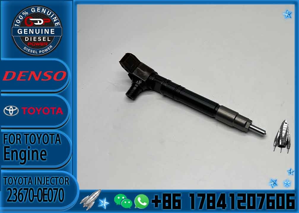 Diesel Engine Fuel Pump Injector Assemblies 23670-0E070 Common rail Injector 23670-09460
