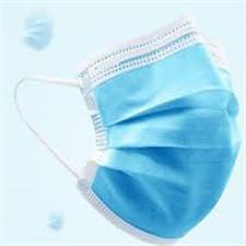 China Anti Virus Earloop 3.72'' 3 Ply Non Woven Face Mask wholesale
