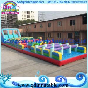 China inflatable tunnel game inflatable bouncer slide combo wholesale
