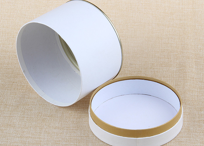 Custom Plain Cardboard Canister Paper Cans Packaging For Food Eco - Friendly