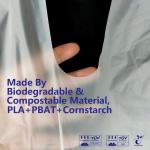 cornstarch apron, sustainable apron, Customized PLA PBAT Cornstarch 100%