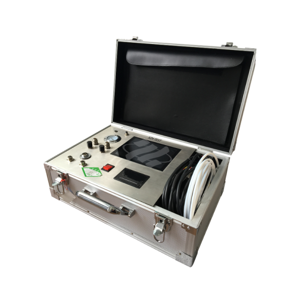Portable SF6 relay calibrator for protection testing
