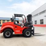 Pneumatic Tire All Terrain Lift Truck 6 In Width 15 Ft Maximum Forward Reach