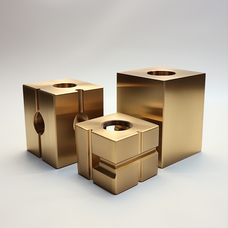 High Precision Machining Metal Parts Brass Metal Parts CNC Machining Milling Part