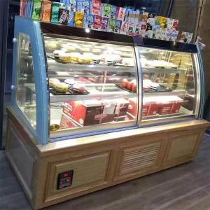 China Front Sliding Door R134a 4ft Bakery Display Fridge wholesale