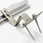 ISO9001/CE Approved Stainless Steel Roof Rail Hook for Tile Roof Solar Mounting
