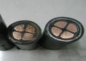 China 0.6/1 Kv 300mm2 Electrical 4 Core Copper Armoured Cable With PVC Insulated wholesale