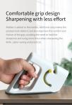 4 stage knife sharpener 2in1 portable kitchen sharpener to resore nonserrated