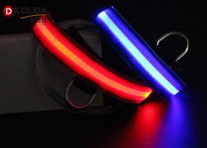 China Nylon Bright Night Light LED Dog Collar Flashing Up Safety Leash Orange / Yellow wholesale