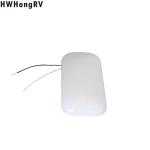 HWHongRV 12V warm White Ultra-Thin Dome LED Light Interior Lamp Caravan